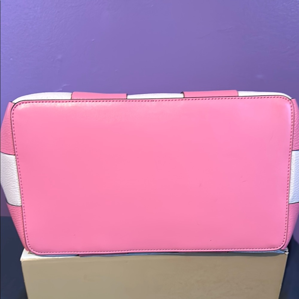 Kate Spade Basket Weave Tote Bag - Picture 3 of 7